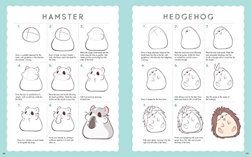 Cute Chibi Animals: Learn How To Draw 75 Cuddly Creatures (Cute And Cuddly Art, 3)