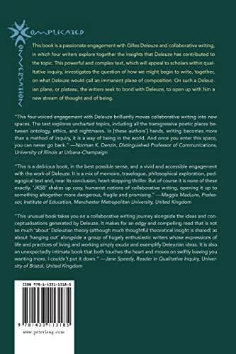 Deleuze and Collaborative Writing: An Immanent Plane of Composition (Complicated Conversation),Used