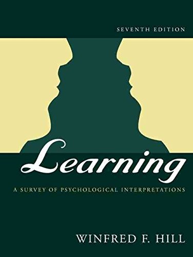 Learning: A Survey Of Psychological Interpretations (7Th Edition),New
