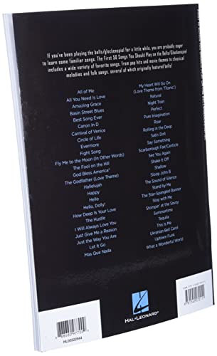 First 50 Songs You Should Play on the Bells/Glockenspiel: A MustHave Collection of WellKnown Songs, Including Several Bells Fe,New