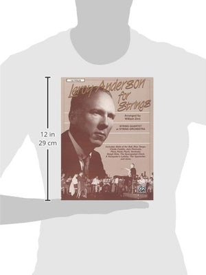 Leroy Anderson for Strings: String Quartet or String Orchestra, 1st Violin,Used