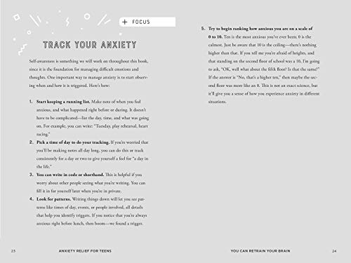 Anxiety Relief For Teens: Essential Cbt Skills And Mindfulness Practices To Overcome Anxiety And Stress,New