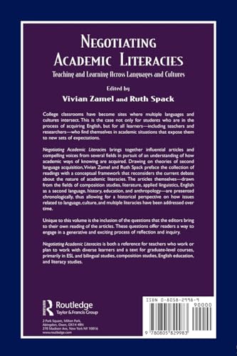 Negotiating Academic Literacies,Used