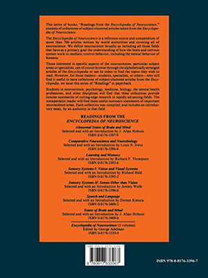 Sensory Systems: II: Senses Other than Vision (Readings from the Encyclopedia of Neuroscience),Used
