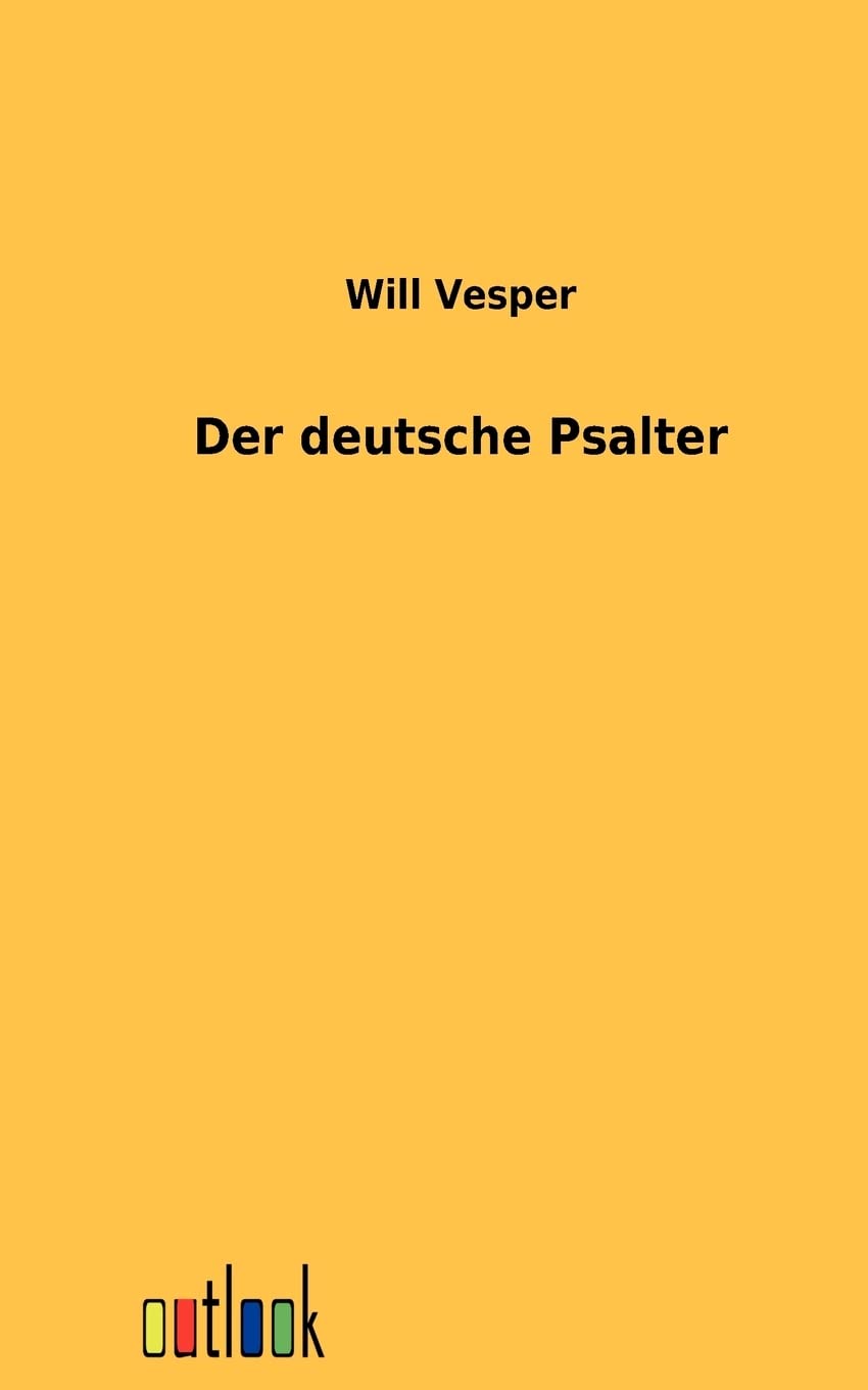 Der Deutsche Psalter (German Edition),Used