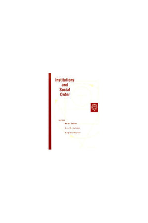 Institutions and Social Order,Used