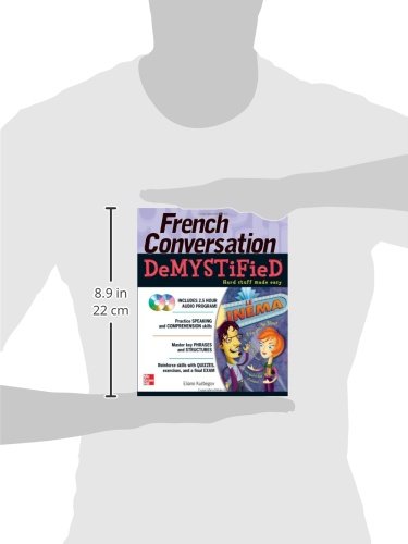 French Conversation Demystified with Two Audio CDs,Used
