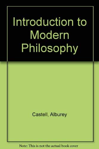 An Introduction To Modern Philosophy: Examining The Human Condition,Used