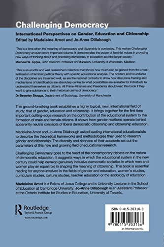 Challenging Democracy (Routledgefalmer (Paperback)),Used