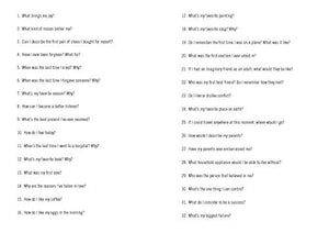 3,001 Questions All About Me (Volume 1) (Creative Keepsakes, 1)