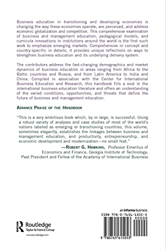 Business and Management Education in Transitioning and Developing Countries: A Handbook,Used