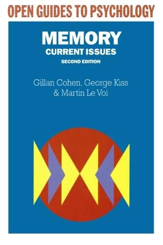 Memory (English, Language, and Education Series) (Open Guides to Psychology),Used