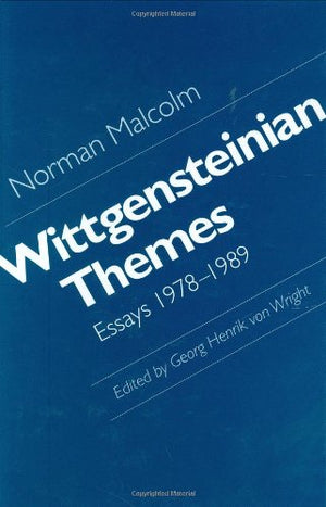 Wittgensteinian Themes: Essays 19781989,Used