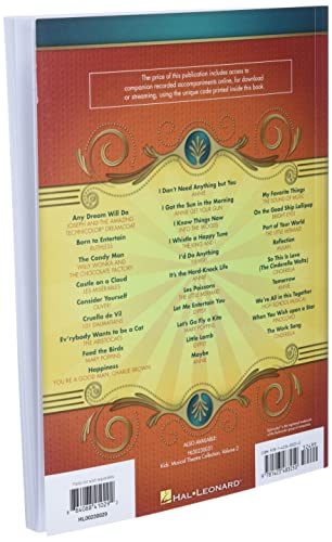 Kids' Musical Theatre Collection  Volume 1 Book/Online Audio,New