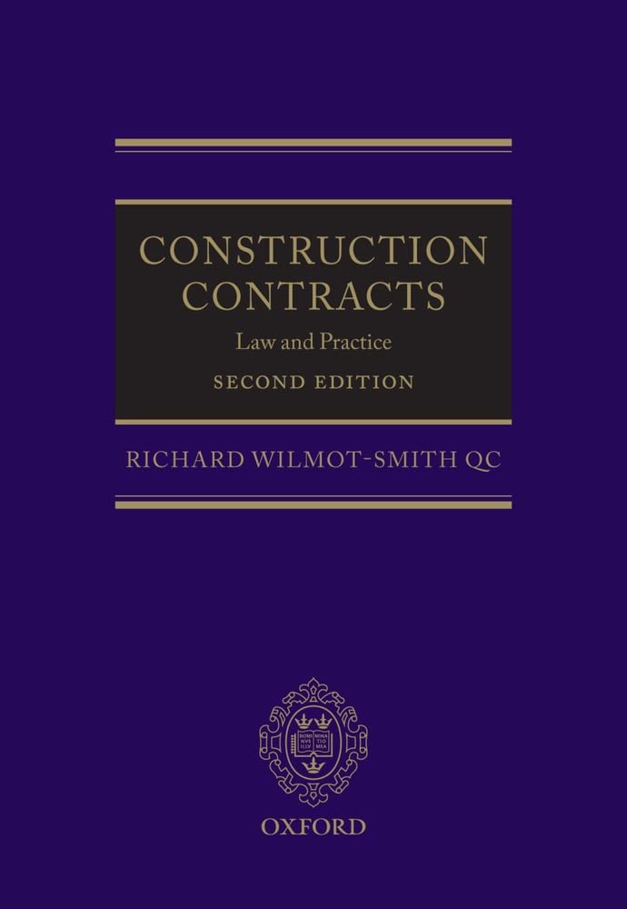 Construction Contracts: Law and Practice,Used