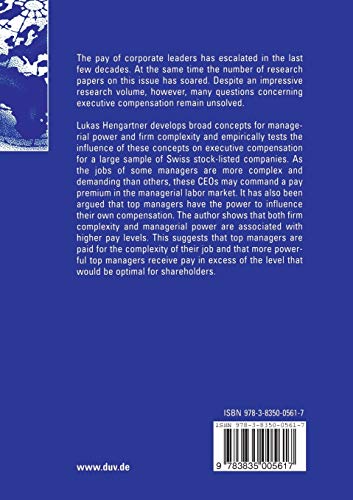 Explaining Executive Pay: The roles of managerial power and complexity,Used