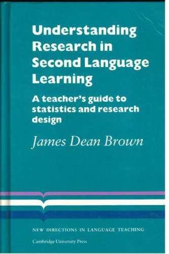 Understanding Research in Second Language Learning: A Teacher's Guide to Statistics and Research Design (Cambridge Language Teac,Used