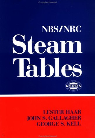 Nbs/Nrc Steam Tables  See Sc Ed,Used