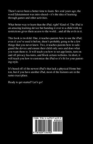 iPad For Parents and Children: A Parent's Guide to Using and Childproofing the iPad,Used