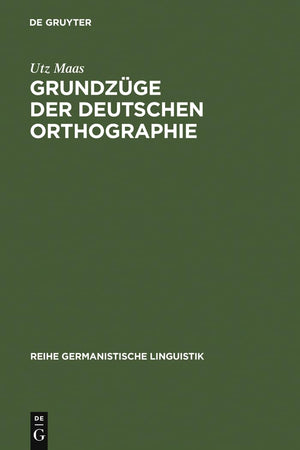 Grundzge der deutschen Orthographie (Reihe Germanistische Linguistik, 120) (German Edition),Used