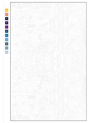 Color Quest: Cityscapes: 30 Extreme Challenges To Complete And Color, Exciting And Challenging Adult Coloring Book