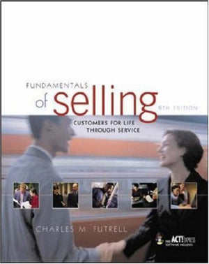 Fundamentals Of Selling: Customers For Life Through Service, 8E,Used