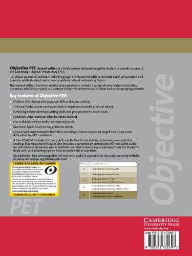 Objective PET Teacher's Book,Used