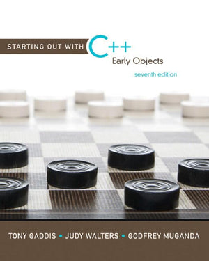Starting Out with C++: Early Objects (7th Edition),Used