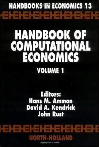 Handbook of Computational Economics (Volume 1) (Vol 1) (Handbooks in Economics, 13),Used