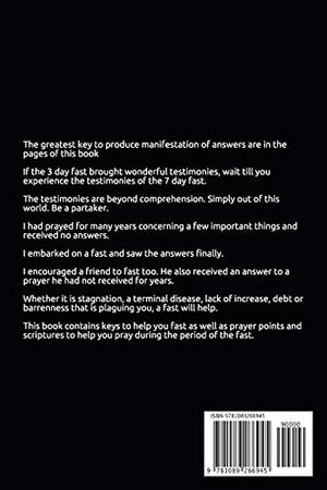 7 Day Fasting Challenge: How to Receive Manifestation of Answers (Fasting Challenges),Used