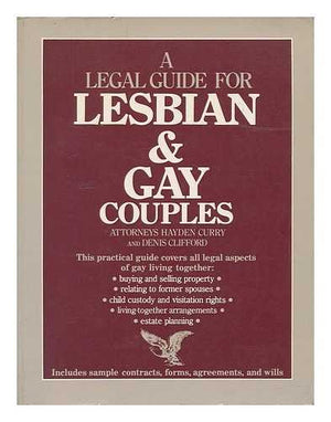 A legal guide for lesbian & gay couples,Used