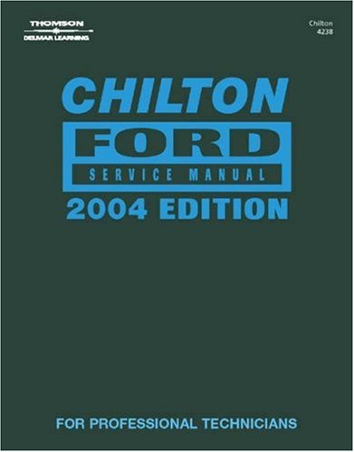 Chilton Ford Service Manual 2004,Used