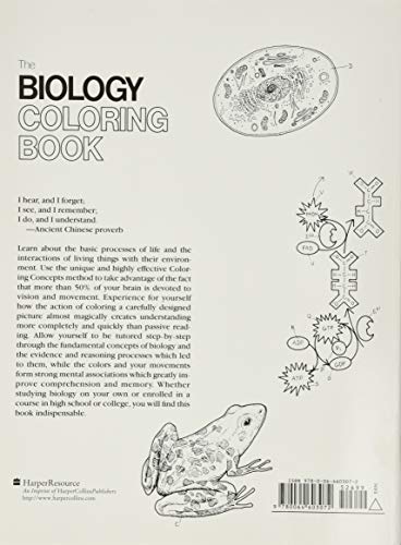 The Biology Coloring Book,Used