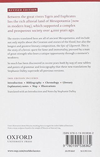 Myths from Mesopotamia: Creation, the Flood, Gilgamesh, and Others (Oxford World's Classics),New