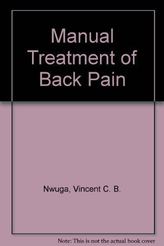 Manual Treatment of Back Pain,Used