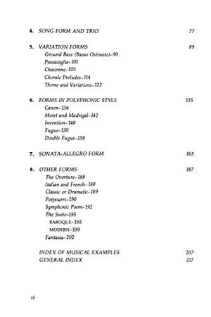 Basic Forms In Music,New