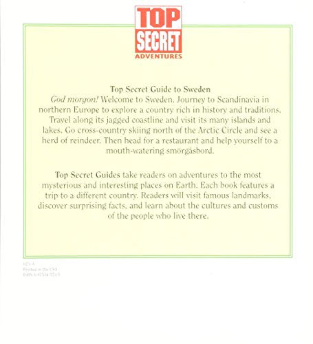 Guide to Sweden (Highlights Top Secret Adventures),Used