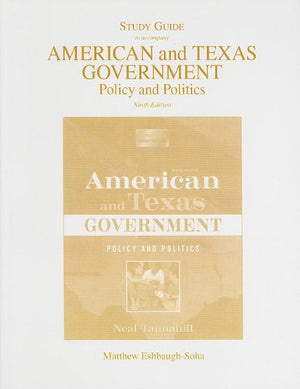 American/American and Texas Government: Policy and Politics,Used