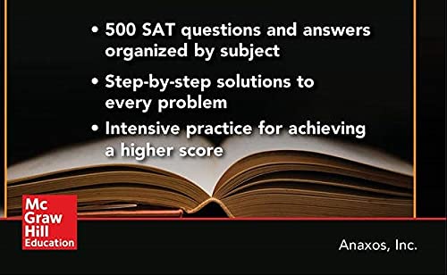 McGraw Hills 500 SAT Reading, Writing and Language Questions to Know by Test Day, Second Edition (Mcgraw Hill's 500 Questions to,Used