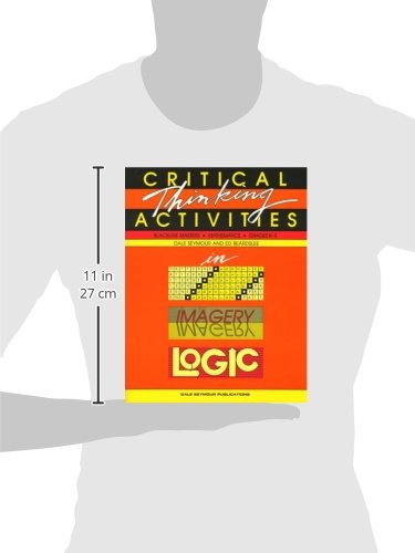 Critical Thinking Activities in Pattterns, Imagery, Logic: Mathematics, Grades K3,New