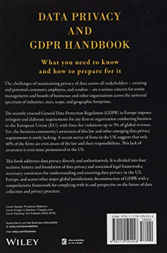 Data Privacy and Gdpr Handbook,Used