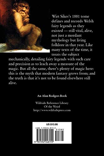 British Goblins: Welsh Folklore, Fairy Mythology, Legends and Traditions by Wilt Sikes, Fiction, Fairy Tales, Folk Tales, Legend,Used
