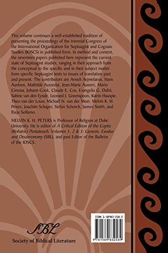 XII Congress of the International Organization for Septuagint and Cognate Studies, Leiden, 2004 (Bulletin of the Int'l Org for S,Used