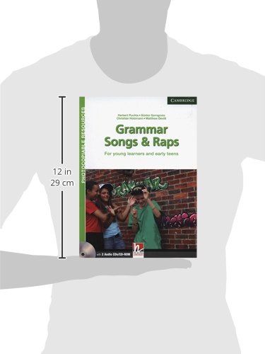 Grammar Songs and Raps Teacher's Book with Audio CDs (2): For Young Learners and Early Teens (Helbling Photocopiable Resources),Used