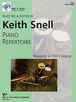 Gp623  Piano Repertoire  Romantic & 20Th Century  Level 3,New