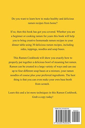 Ramen Cookbook: Simple & Delicious Ramen Recipes for Any Level,Used