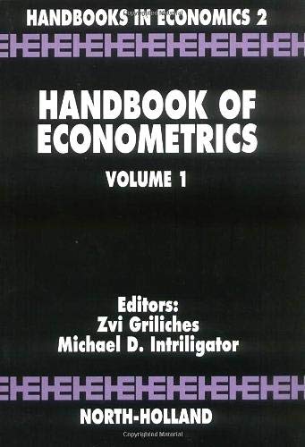Handbook of Econometrics, Volume 1,Used