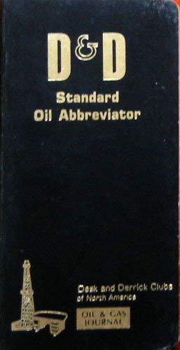 D & D standard oil abbreviator,Used