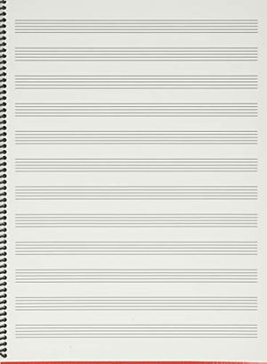 Spiral Book 12Stave  Passantino Manuscript Paper  HighQuality Staff Paper for Composers, Students and Musicians (Passantino M,Used
