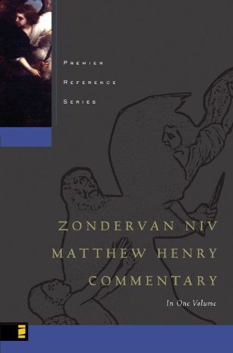 Zondervan NIV Matthew Henry Commentary,Used